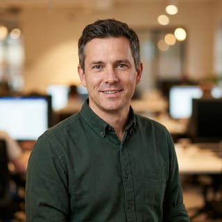 Profile image showing Daniel Carter, listed as Chief Technology Officer at G-GlobalBraxion
